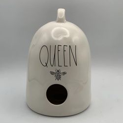Rae Dunn Queen birdhouse
