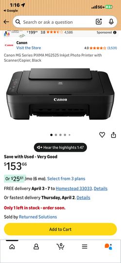 Printer Cannon New
