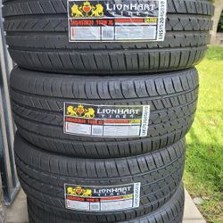 Tires Lionhart LH-Five 245/45R20XL 103W Ultra High Performance All Season 4 X Brand new tires