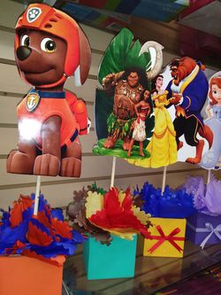 Party Decorations, Table Center Pieces