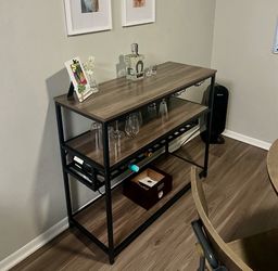 Bar cart / serving cart / bar table for kitchen