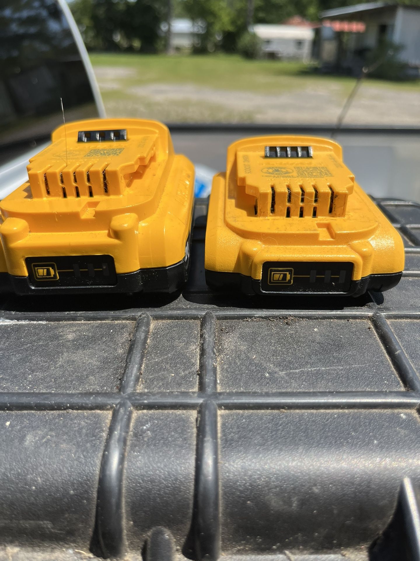 2 Dewalt Batteries