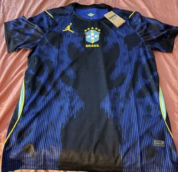 Men’s Brazil Soccer Jersey Xl New