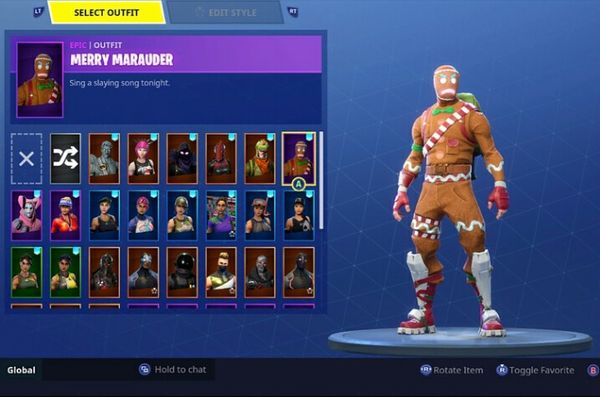 christmas fortnite account with scythe pc acc - the scythe fortnite