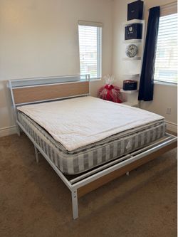 Queen bed frame