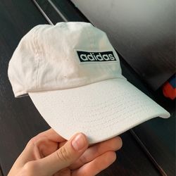 White Womens Adidas Cap