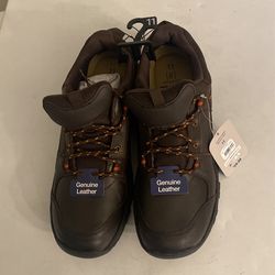 2 Pairs Leather Hiking Shoes - Sizes 10.5 And 11