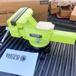 $200 MATCO TOOLS Mechanic Vise 6 1/2"   17" long  NEW NUEVA