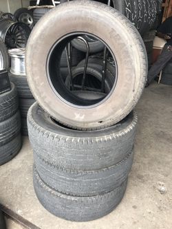 4 Firestone LT275/70r18