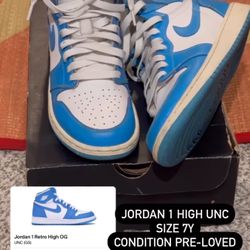 Jordan 1 High Unc Nike
