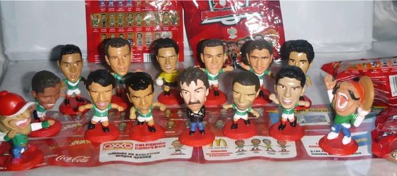 MEXICO MICROSTARS TEAM MEXICO 2006 FIFA WORLD CUP GERMANY SELECION MEXICO COKE SOCCER FIGURE PLAYERS