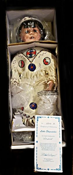 Limited edition "Little Skywatcher" doll by Val Shelton