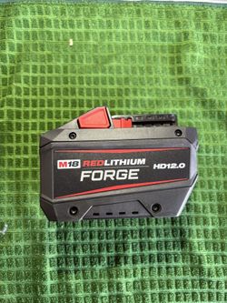 Milwaukee M18 18V Lithium-Ion REDLITHIUM FORGE HD 12.0 Ah Battery (Tool Only!) READ DESCRIPTION 