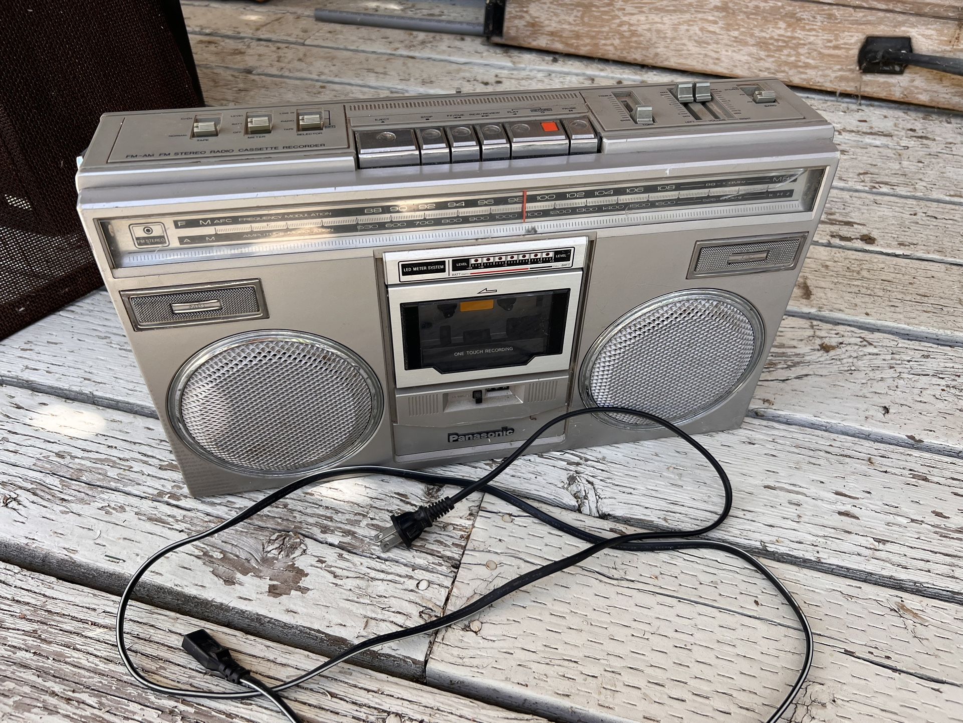 Panasonic boom box