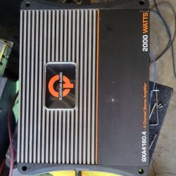 Quantum Audio 4 Channel 2000 Watts 