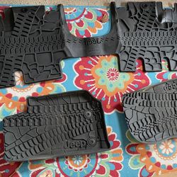 Mopar Jeep Slush  Mats FDTPE 44321