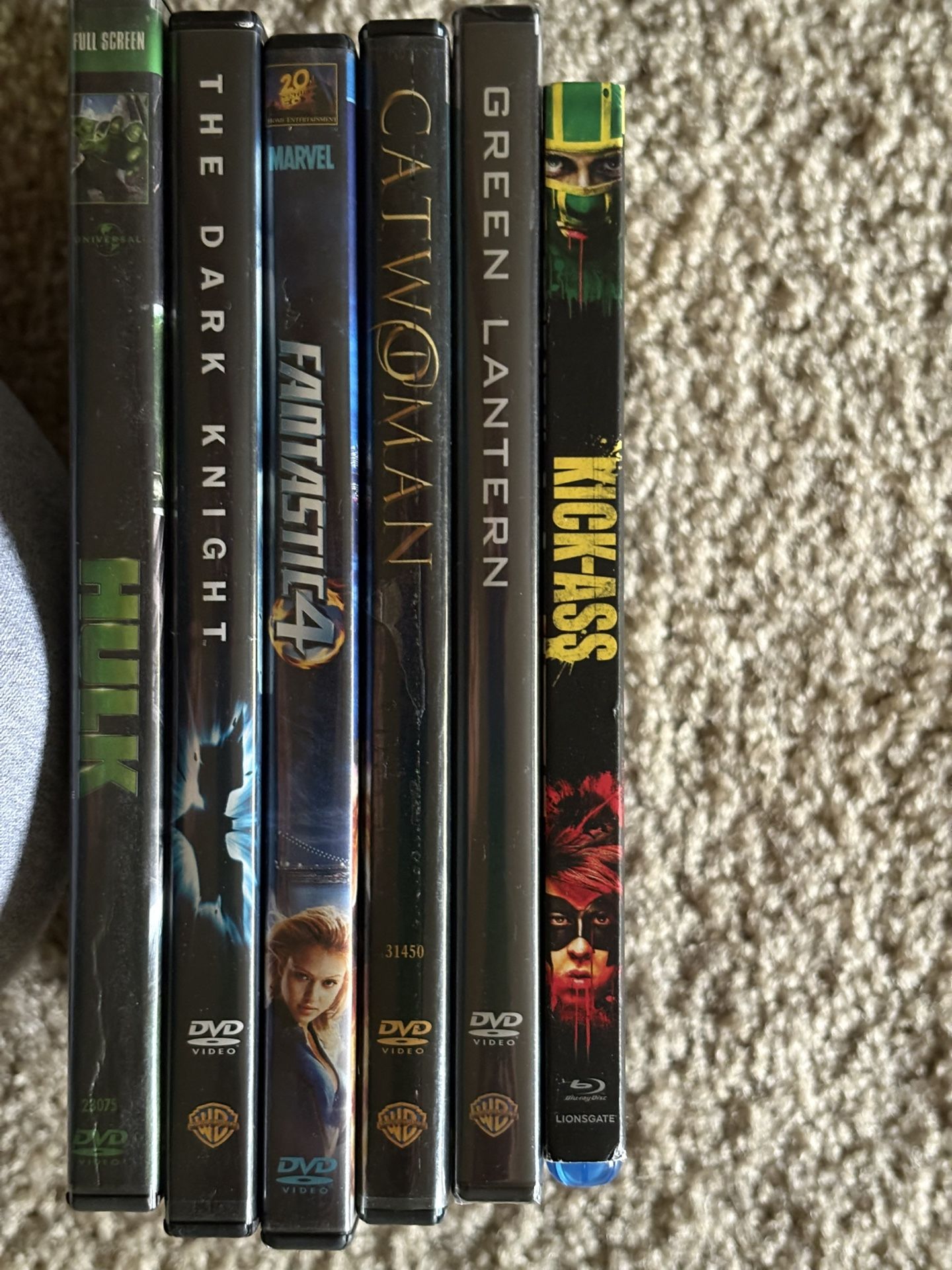 Super Hero DVD’s