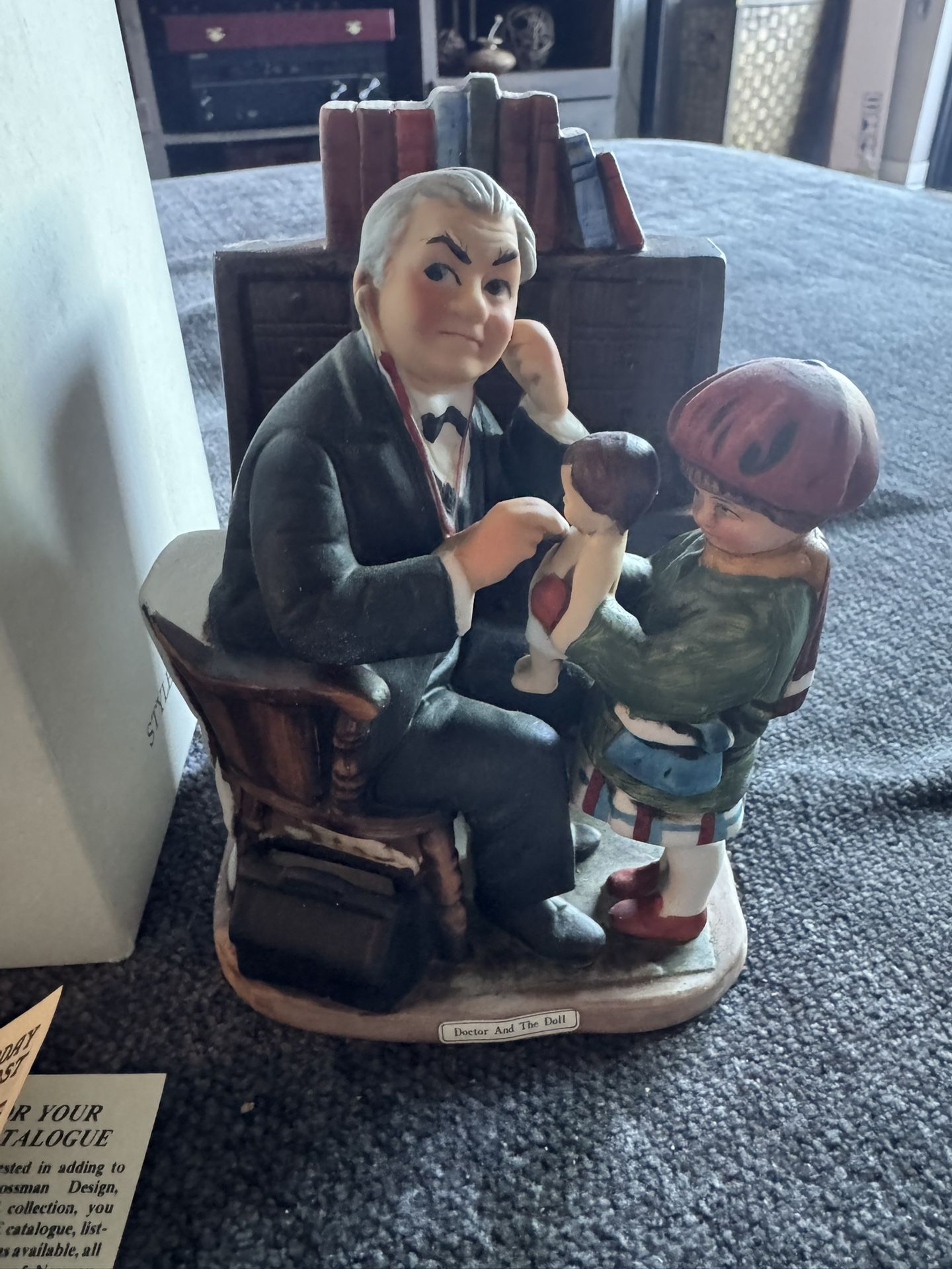 Norman Rockwell “Dr & The Doll”
