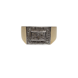 Diamond Ring 0.58ct in 10k Yellow SR 10620 A