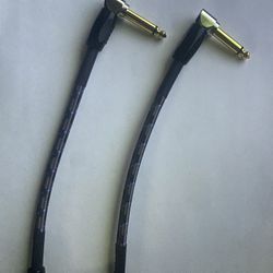 2 Boss Instrument Pedal Cables 