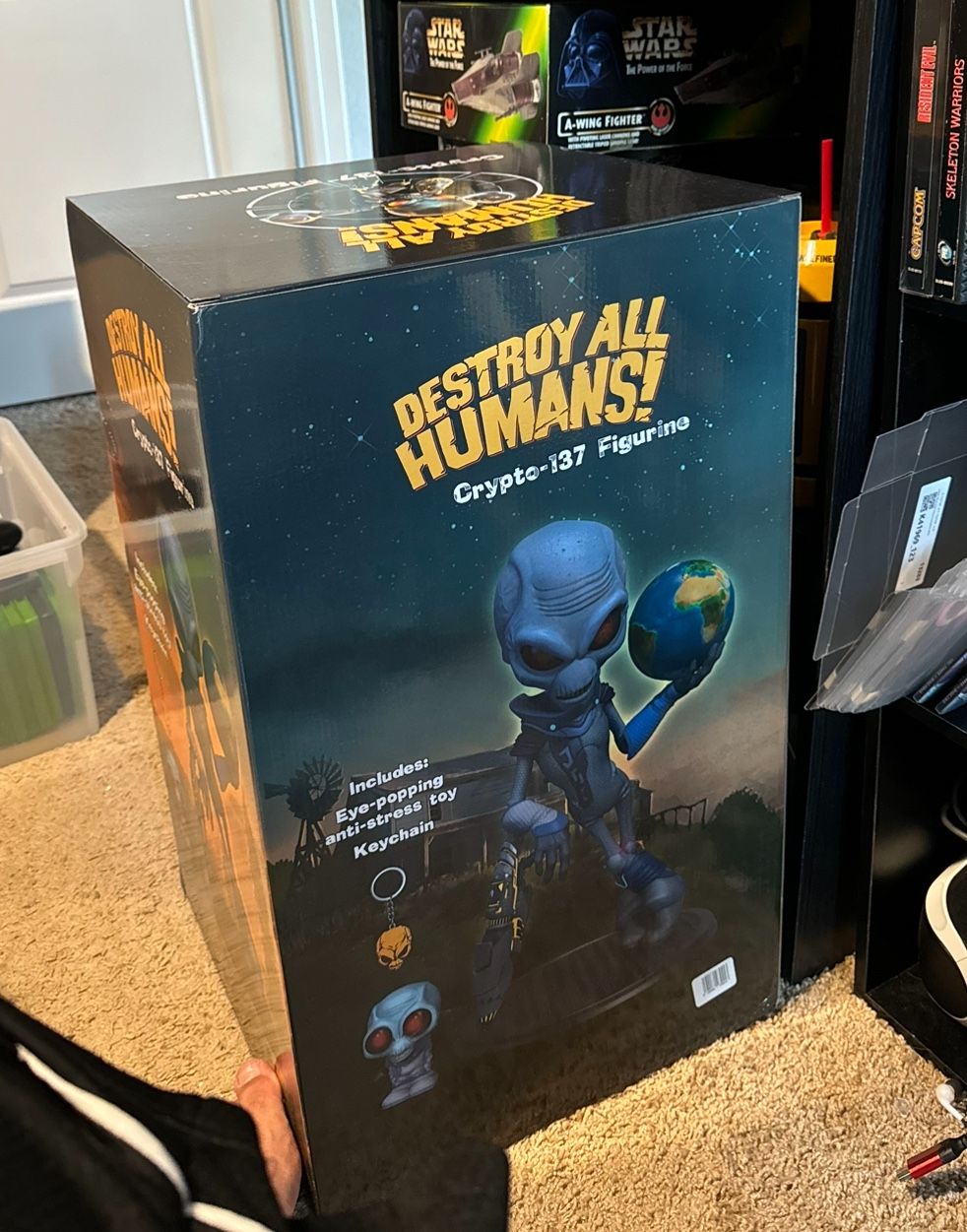 Destroy All Humans Statue Video Game Statue Collectibles