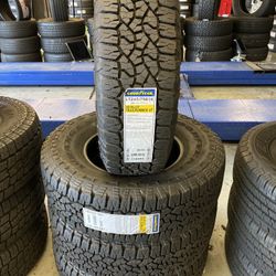 BRAND NEW SET OF GOODYEAR ALL TERRAIN TIRES LT245/75r16 LT245/75/16