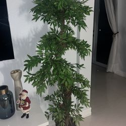 Artificial Tree With Vase