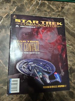 Star Trek Communicator Magazine First Contact Issue