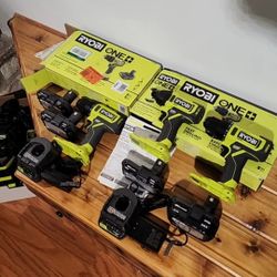 Ryobi 18V Drill/Driver kits w/bonuses