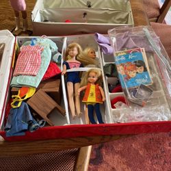 Vintage Mattel Japanese Barbie Dolls With Clothing