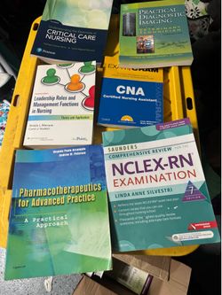 12 nurse nursing books CNA NCLEX RN pharmacy care