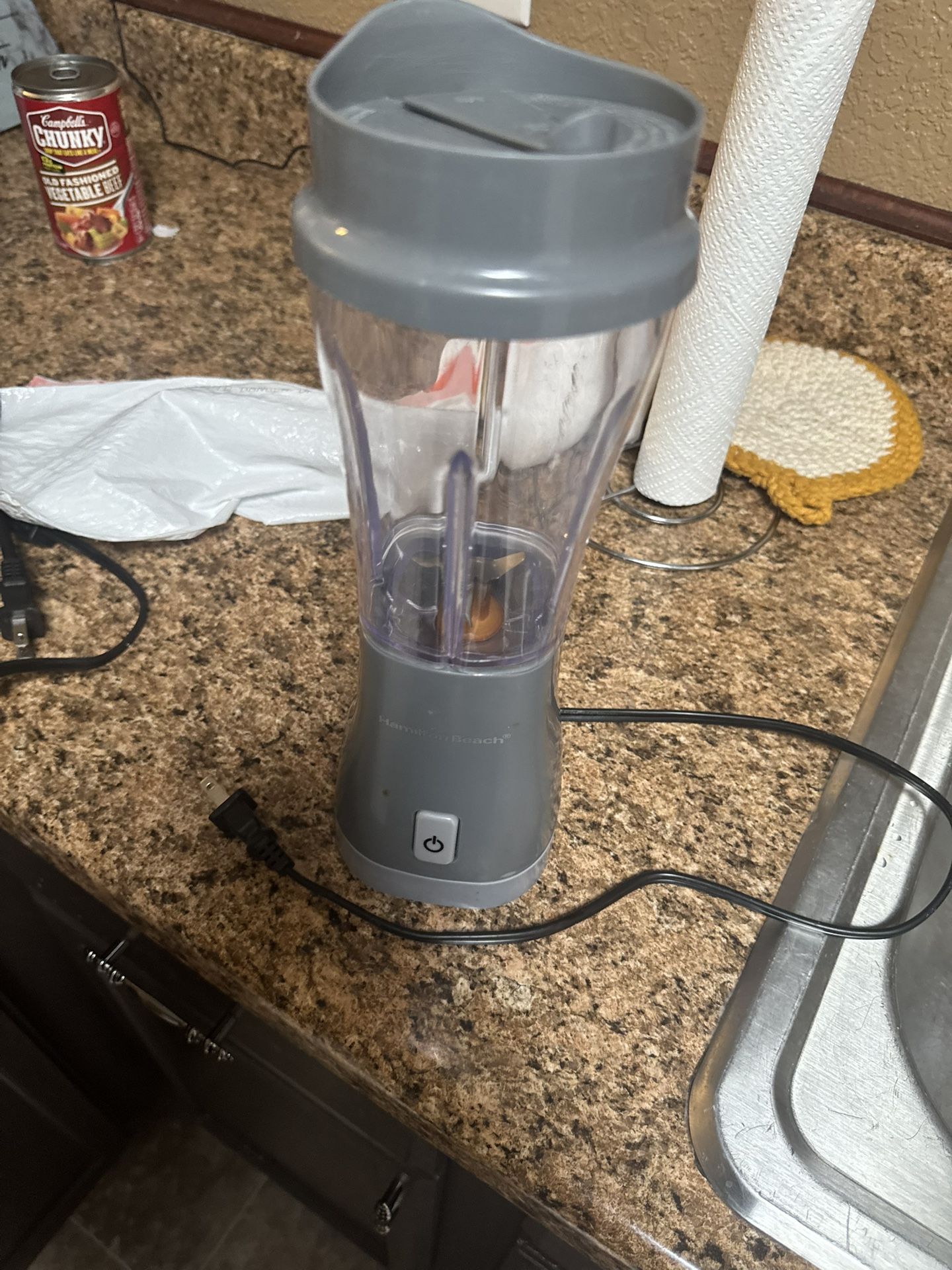 Small Gray Blender