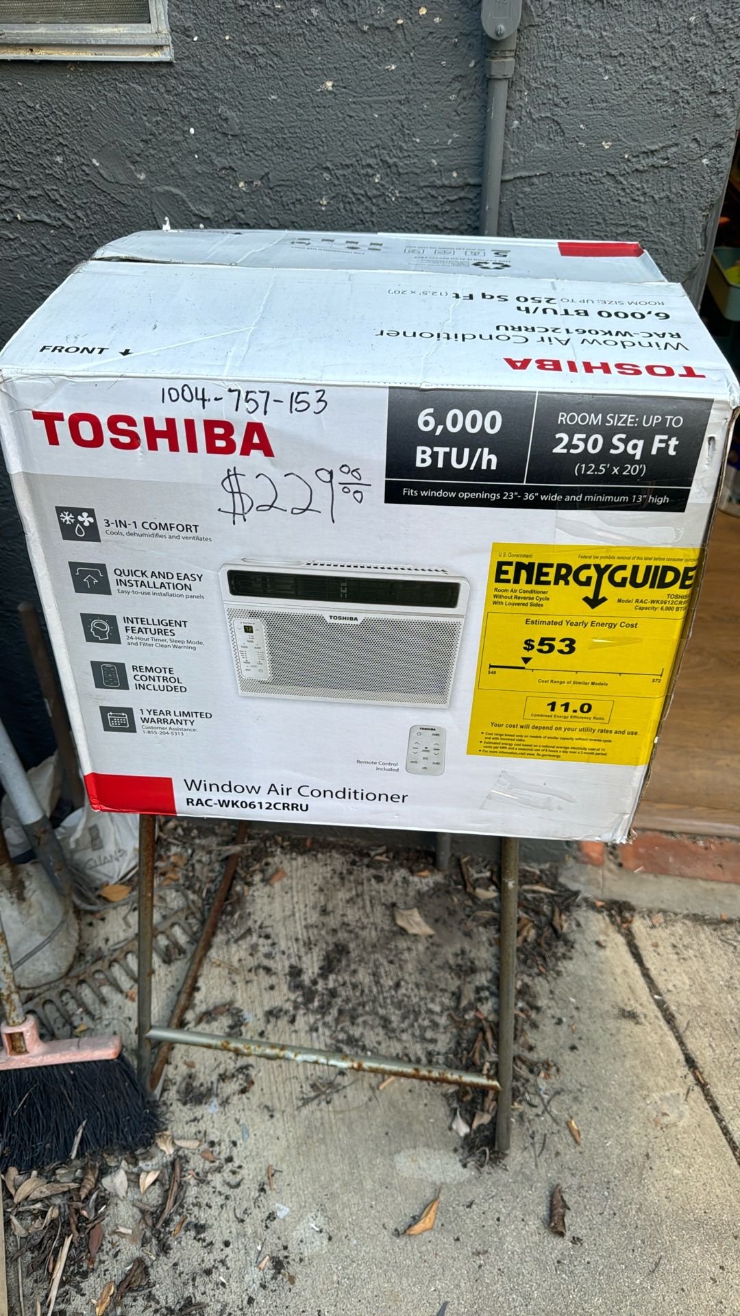 Window Air Conditioner Toshiba
