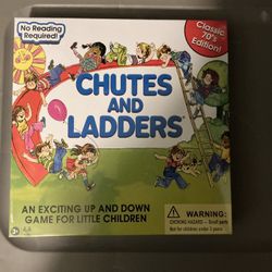 BOARD GAME Chutes and Ladders