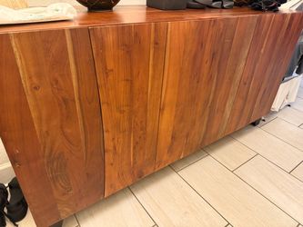 68 inch wood MCM sideboard priced to move