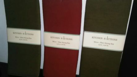 Microfiber drying mats* new** 15 x 20