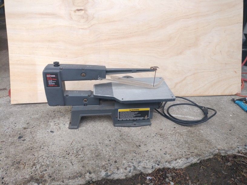 Craftsman 16 Inch Scroll Saw