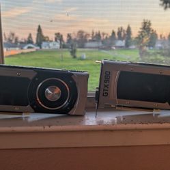 2x GTX 980 Reference Cards 