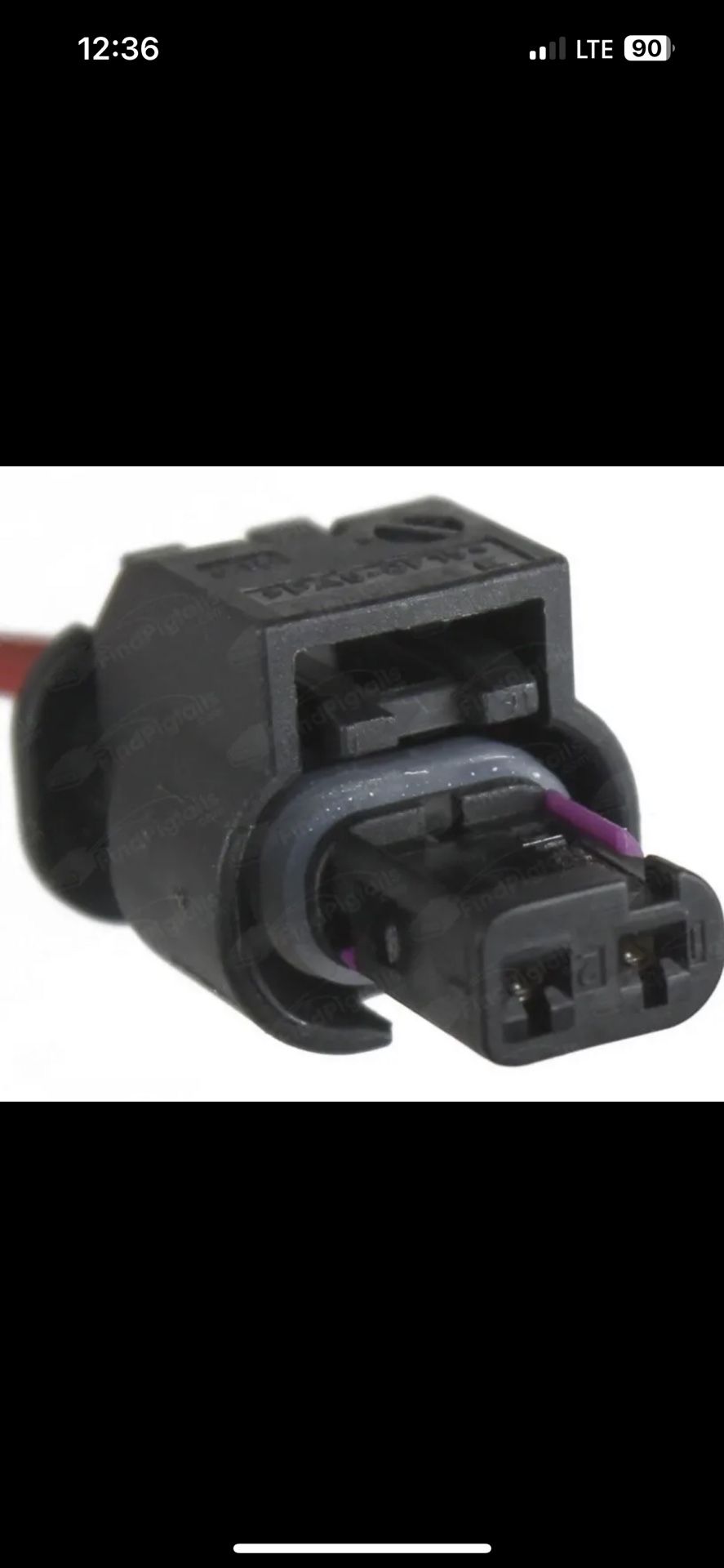 2X Male 2 Pin plug wire connector 872-857-561 Hirschmann