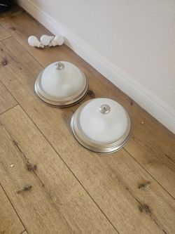 Ventilador y lamparas