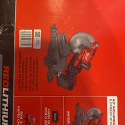 Milwaukee M18 Fuel 18-Volt 10 in. Lithium-Ion Brushless Cordless Dual Bevel Sliding Compound Miter Saw Kit with One 8.0 Ah Battery