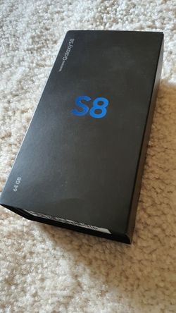 FREE - Galaxy S8 empty box. Comes with documents and box only