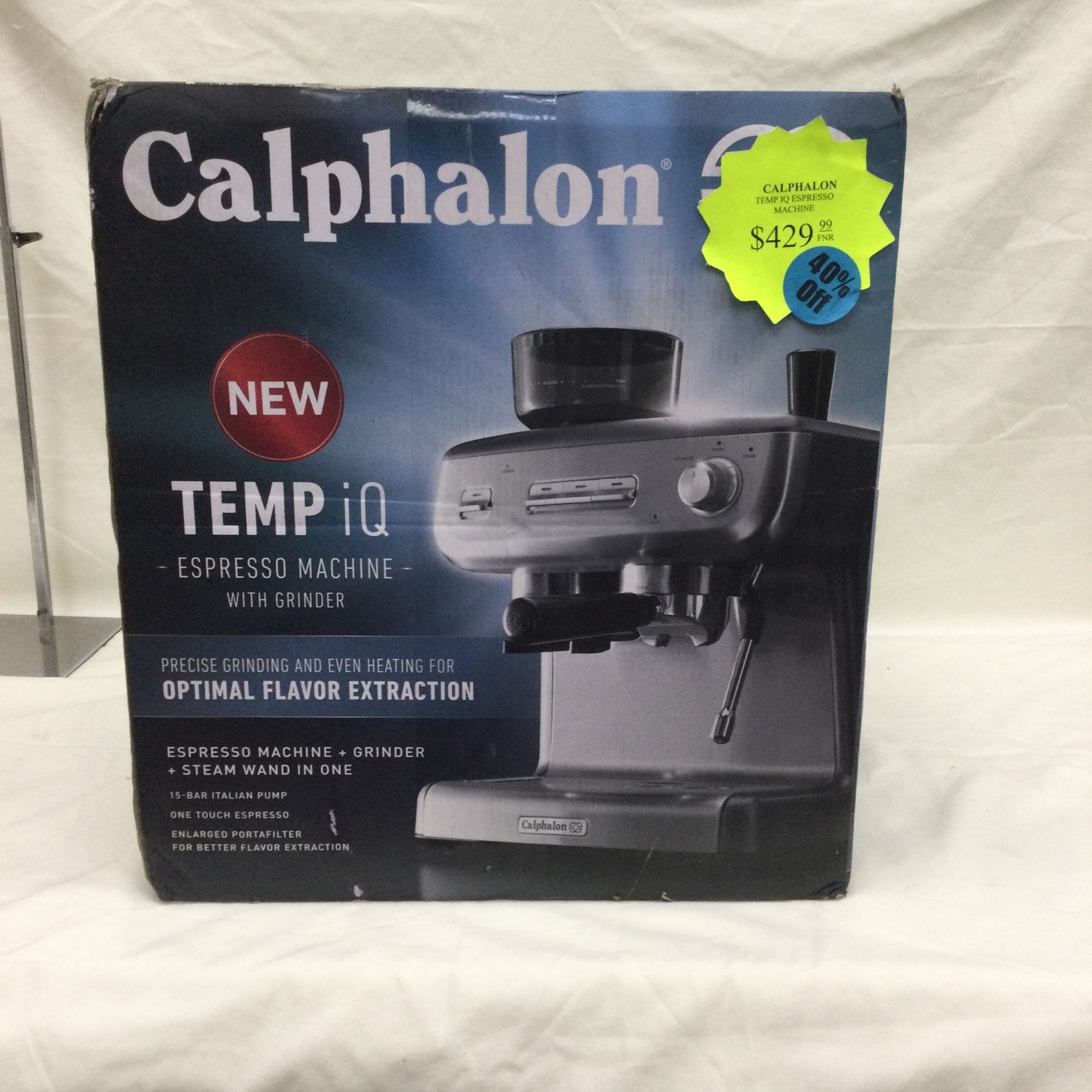 Calphalon Temp IQ Espresso Machine 110 3680 77