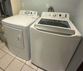 Washer and dryer