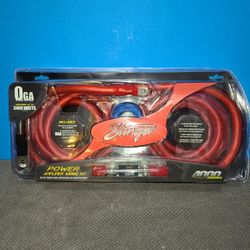 Stinger 0 Gauge Ampkit 3400 Watts
