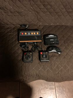 Atari Flashback 3 And Sega Genesis Classic Consoles with 1 Wireless Controllers