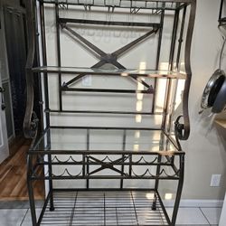 Wine Rack Shelf Bakers Rack