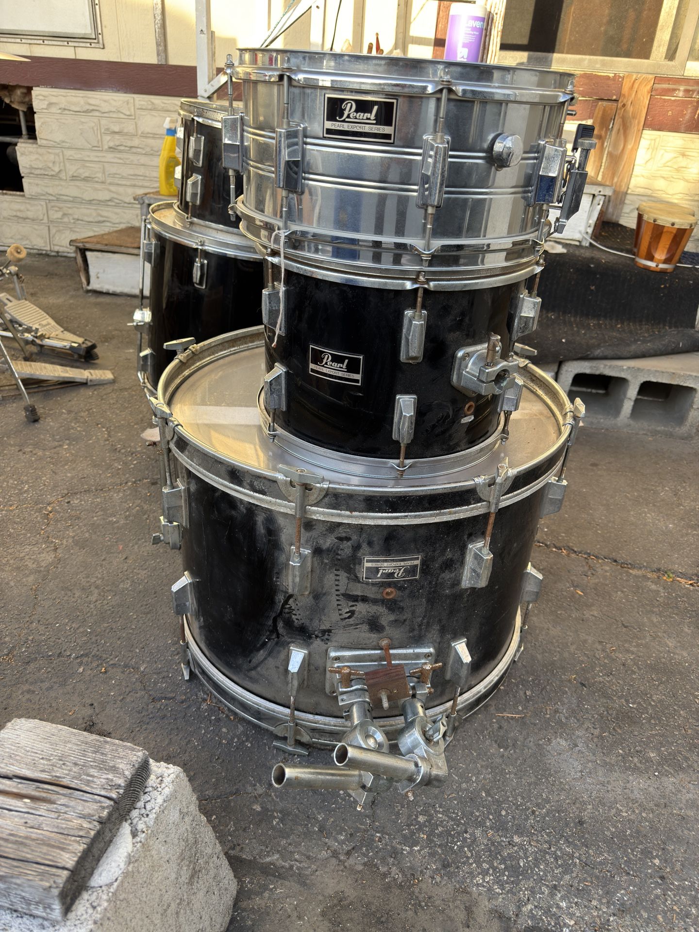 Drum set pearl export series