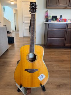 Yamaha FG-TA TransAcoustic Acoustic Guitar - Built-in Reverb/Chorus