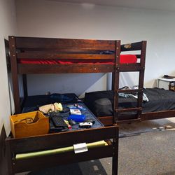 Triple Bunk Bed. Renovating Sorry For The Mess